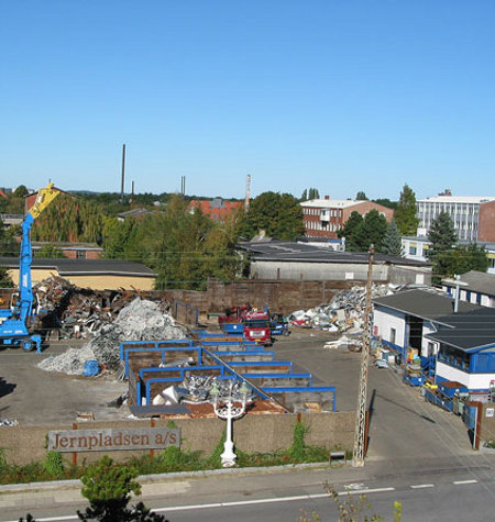 Jernpladsen
